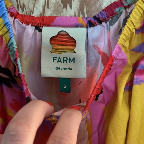 FARM RIO Neon Macaws Maxi Dress - S - Picture 7 of 9